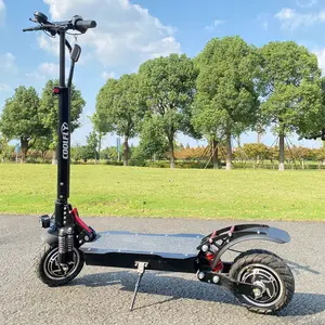 Migliore qualità fat tire pieghevole mobilità elettrica scooter 2 ruote 2000W veloce Escooter 150kg di carico UE consegna veloce