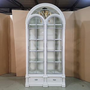 Gabinete de vino de madera de lujo para el hogar Estante de barra moderno con almacenamiento de exhibición de luz para sala de estar Esquina de cocina - Product Image 4