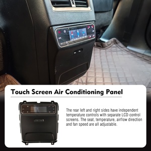 แผงควบคุมอุณหภูมิแบบสัมผัส LCD รุ่นใหม่ Navihua สำหรับ Lexus RX ปี 2016-2022 จอแสดงผลเครื่องปรับอากาศ จอ AC ด้านหลัง แผงหน้าปัด - Product Image 4