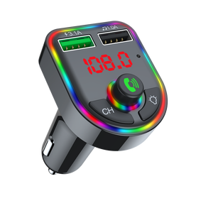 Cargador de coche con puerto USB Dual 3.1A, manos libres para teléfono BT5.0, <span class=keywords><strong>Bluetooth</strong></span>, reproductor de música MP3, transmisor FM - Product Image 6