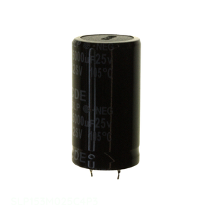 Original <b>CAP</b> ALUM 15000UF 20% 25V <b>SNAP</b> TH SLP153M025C4P3 15000 uF Through Hole Capacitor - Product Image 1