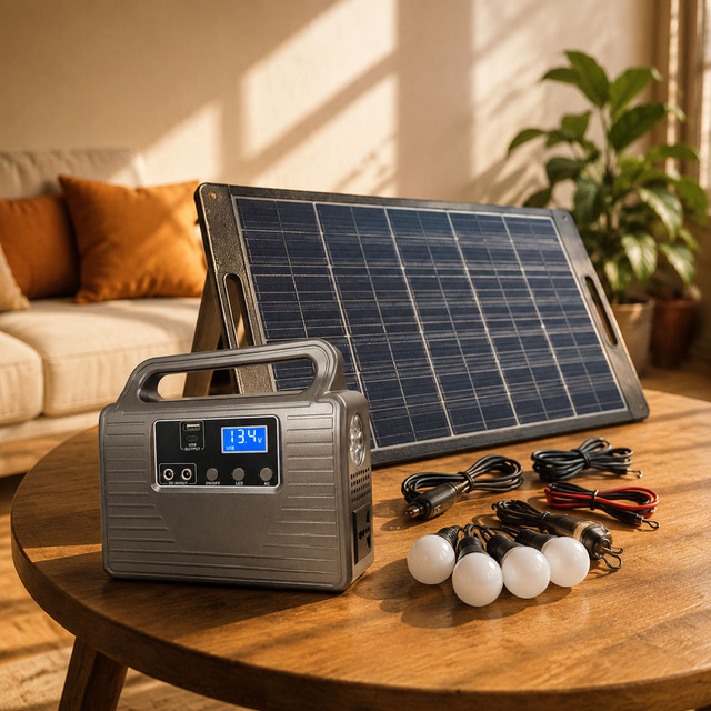 150W Lightweight Portable Power Station LiFePO4 Modified Sine Wave Solar Generator 220V Charging Camping Travel Emergency Backup