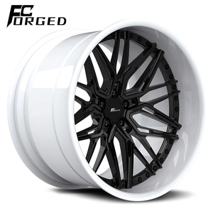 FcForged 6061-T6 Jantes en alliage d'aluminium Concave profonde 5x114.3 Jantes forgées 2 pièces pour voitures de tourisme - Product Image 3