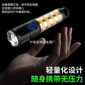 ไฟฉาย LED อเนกประสงค์แบบชาร์จไฟได้ด้วย USB Type C สำหรับการตั้งแคมป์และกิจกรรมกลางแจ้ง - Product Image 2