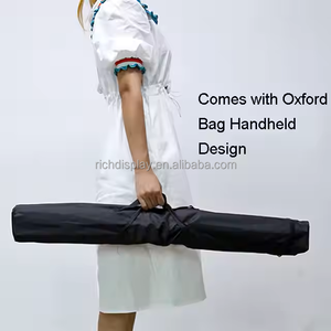 定制80x200cm厘米可伸缩广告贸易展览展示促销用途宽基数字卷起横幅架 - Product Image 6