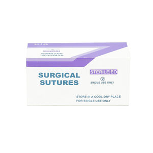 Penawaran eksklusif 1/2 Taper pemotongan absorpsi/sutra nilon anti-penyerap 75cm 2/0 3/0 klinik praktek bedah - Product Image 2