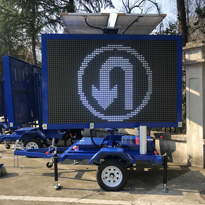 <b>Solar</b> Traffic LED Display Trailer 60cm IP65 Steel Frame <b>Ground</b> Mount Non Reflective Steady On <b>Light</b> Source - Product Image 2