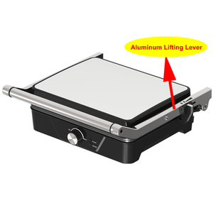 Grill électrique Anbolife <span class=keywords><strong>pour</strong></span> la maison, revêtement antiadhésif en céramique, <span class=keywords><strong>plaque</strong></span> de cuisson/grill électrique - Product Image 4