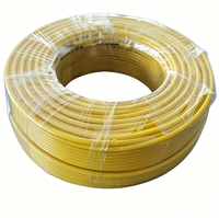Fil de cuivre flexible isolé en PVC BVR 450V pour équipement de distribution électrique aérienne