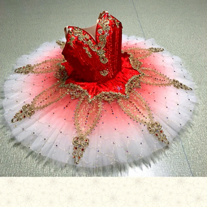 Costume <span class=keywords><strong>da</strong></span> Balletto della Bella Addormentata per Bambine, con Gonna in Tulle Senza Maniche per Competizioni e Spettacoli - Product Image 3