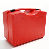 U-S011C Mallette de transport portable en plastique rigide de 12 pouces, moulée par injection PP, pour équipement, avec mousse de protection personnalisable et support OEM