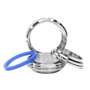 Wensen Sanitary <span class=keywords><strong>304</strong></span> <span class=keywords><strong>316</strong></span> Paslanmaz Çelik 1 1/2 inç SMS Union - Hijyenik Vana ve Boru Hattı Aksesuarı - Product Image 2