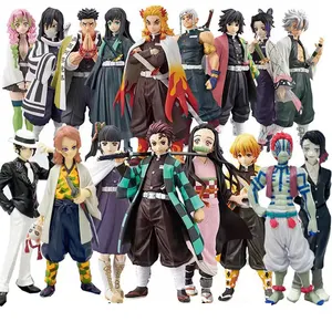 24 Design Anime Figure Toys Kimets No Yaiba Model Doll Japanese Cartoon Demon Slayer Action Figure