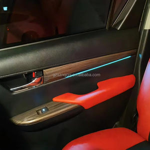 Kit LED Interni per Toyota Hilux Revo Rocco 2016-2021, Kit Porte in ABS, Finiture Decorative per Console Centrale, Accessori <span class=keywords><strong>Auto</strong></span> Aggiornati - Product Image 2