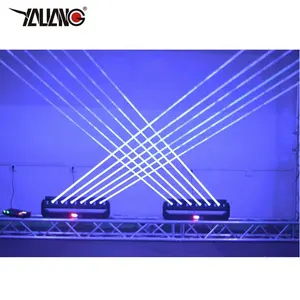 Professional Dj Equipment 6 Eyes Moving Head Red/rgb 3in1 Laser Light For Night Club