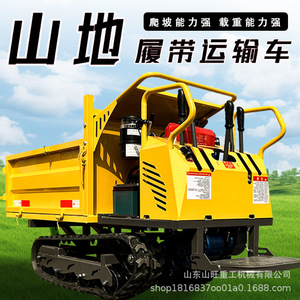 Camion benne chenillé tout-terrain multifonctionnel pour petites exploitations agricoles, vergers et montagnes, modèle 'Roi des montées' - Product Image 1