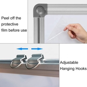 Trung Quốc Nhà sản xuất foska viết hội đồng quản trị giảng dạy văn phòng họp Treo Tường Bạc nhôm khung bảng trắng bán buôn - Product Image 3