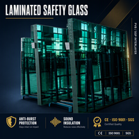 Verre de construction en gros direct usine 4mm 5mm 6mm 8mm 10mm 12mm 15mm 19mm Verre feuilleté de sécurité transparent entièrement trempé sur mesure