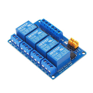 Mô-đun rơle điện từ 4 chiều với cách ly optocoupler kép Tương thích kích hoạt mức cao/thấp hỗ trợ 3V 5V 12V 24V - Product Image 6