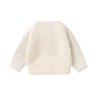 Mimixiong Cardigan Personalizzato con Ricamo a Forma di Ape, Abbigliamento Neutro per Bambini e Bambine, Maglione Morbido in Maglia - Product Image 2