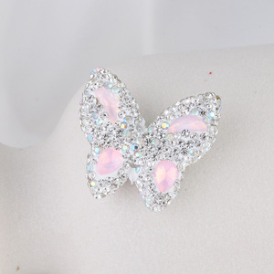 Thiết Kế Sang Trọng Nhựa Charms Với Rhinestone Hạt Và Bow Ngọc Trai Cho Điện Thoại Trường Hợp DIY Trang Trí Thủ Công Sản Phẩm - Product Image 4