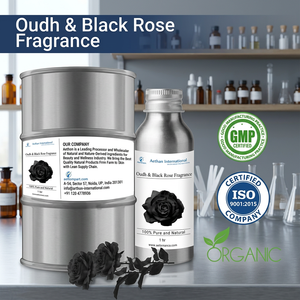 Aethon International Oudh & Black Rose Natural Fragrance Luxury Spa <b>Aromatic</b> Essence-25ml/50ml/100ml - Product Image 2