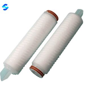 शराब शराब बियर रस और बोतलबंद पानी के लिए रासायनिक प्रतिरोधी 30 इंच 0.2-हाइड्रोफिलिक CN-CA फिल्टर तत्व - Product Image 2