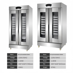 Máquina Fermentadora de Masa para Panadería, Horno Fermentador, Cámara de Fermentación, Calentador de Masa para Pan - Product Image 2