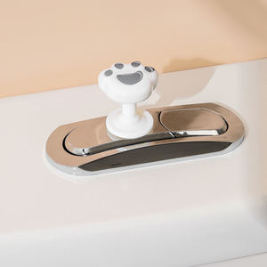 Usine OEM mignon chat salle de bain bouton de commutation de <span class=keywords><strong>chasse</strong></span> <span class=keywords><strong>d</strong></span>'<span class=keywords><strong>eau</strong></span> <span class=keywords><strong>d</strong></span>écoration de la maison outil propre <span class=keywords><strong>poussoir</strong></span> de toilette - Product Image 3