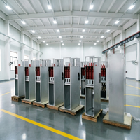 Prix usine – Unité de commutation annulaire (RMU) SIS modulaire isolée solide 12 kV, triphasée, IP67, entièrement étanche et sans entretien, en métal