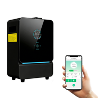 Diffuseur d'arômes électrique commercial OEM pour HVAC, 500 ml, en aluminium, machine à parfum, contrôle via application WiFi, logo personnalisé pour hôtels, vente en gros