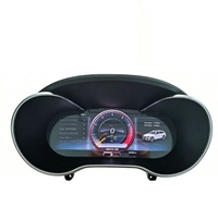 Mise à niveau non destructive plug-and-play pour Mercedes-Benz GLC/Classe C W205 NTG 50, tableau de bord LCD complet de 12,3 pouces pour véhicule à essence