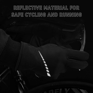 Gants <span class=keywords><strong>de</strong></span> <span class=keywords><strong>sport</strong></span> d'hiver imperméables unisexes pour l'extérieur, coupe-vent avec compatibilité tactile pour le <span class=keywords><strong>ski</strong></span> et le vélo, moto - Product Image 5