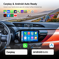 Pemutar Multimedia mobil, Kepala Unit Stereo mobil 10 inci Android Radio Qualcomm 8 + 256G layar Carplay untuk Tacoma 2015-202