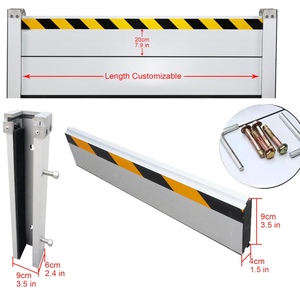 Barrières anti-inondation en aluminium Barrière d'arrêt Mur défensif Porte de garage de stationnement Barrière de protection contre les inondations - Product Image 2