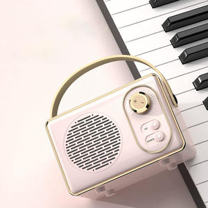 Haut-parleur intégré classique créatif <span class=keywords><strong>Audio</strong></span> Rotation à 360 ° avec microphone Lecture de clé USB de carte TF de haute qualité sonore - Product Image 5