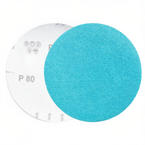 Discos de Lijado Resistentes con Velcro P80 de 150 mm para Pulir Madera y Metal - Product Image 2