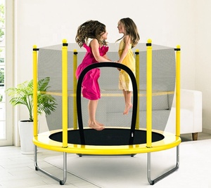 Tấm Bạt Lò Xo Thể Dục Trẻ Em Trong Nhà Ngoài Trời 55 <span class=keywords><strong>Inch</strong></span> Với Lưới An Toàn Để Bán - Product Image 6