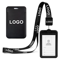 Porte-cartes personnalisé en gros Bobine de badge rétractable en ABS sérigraphie logo impression produit de bureau promotionnel portable pour les événements