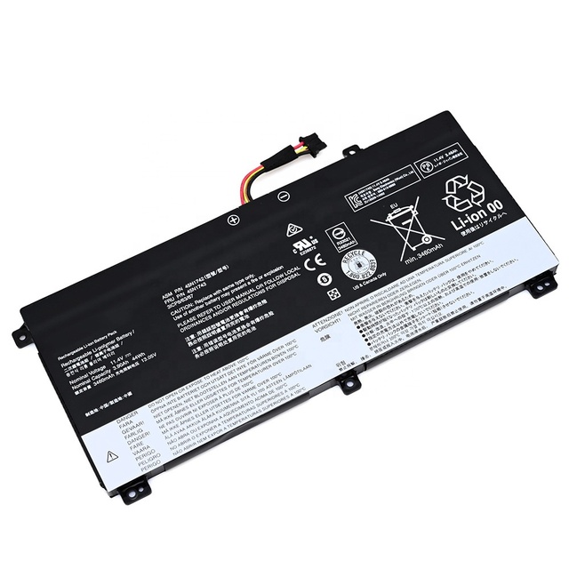 Wholesale High Performance 3900mAh 44Wh 11.4V 45N1742 45N1743 Laptop Battery for Lenovo ThinkPad T550 T560 W550 W550S 20E2001CUS