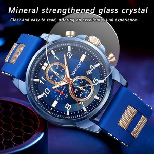 Reloj de Cuarzo Sanda 5506 para Hombre con Calendario de Seis Agujas, Cronógrafo Luminoso de Negocios, Resistente al Agua - Product Image 6