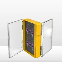 Boîte de rangement pour appâts de pêche, 1 double face