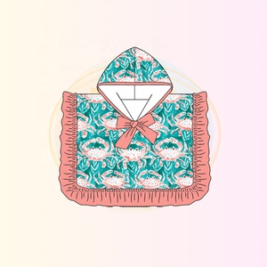 KERUI Toalla <span class=keywords><strong>de</strong></span> playa con capucha para niños Toalla <span class=keywords><strong>de</strong></span> personaje <span class=keywords><strong>de</strong></span> dibujos animados para niños Toalla impresa <span class=keywords><strong>de</strong></span> microfibra <span class=keywords><strong>de</strong></span> secado rápido para niños - Product Image 3