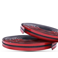 Bande d'étanchéité insonorisante pour vitres de voiture de type D, en mousse EPDM creuse, avec caoutchouc extrudé moulé par soudage