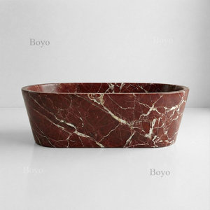 Bañera <span class=keywords><strong>de</strong></span> Mármol Rojo <span class=keywords><strong>Alicante</strong></span> para Diseño Interior <span class=keywords><strong>de</strong></span> Baños, Bañera <span class=keywords><strong>de</strong></span> Piedra Tallada, Bañera <span class=keywords><strong>de</strong></span> Mármol Natural - Product Image 5