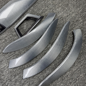 Kit de molduras de fibra de carbono con acabado mate para la serie 3 F30 F32 F34 F36, cubierta del panel de ventilación del aire acondicionado - Product Image 5