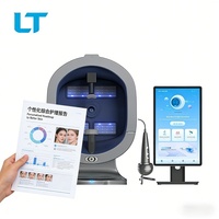 Système d'analyse cutanée clinique Litian X5PRO - Appareil d'imagerie multispectrale 3D à topographie alimenté par l'IA, écran 15,6 pouces, pour cuir chevelu et visage, UE/US