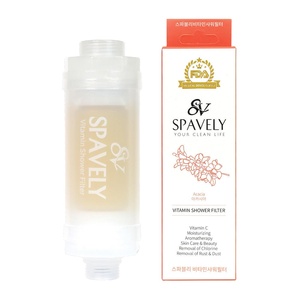 ชุดกรองวิตามินสำหรับอาบน้ำ Spavely 6 ชิ้น (SN03) ไส้กรองบำรุงผิว กลิ่นส้ม ใช้งานด้วยมือ ภาษาอังกฤษ รักษาสิว นานาชาติ - Product Image 6