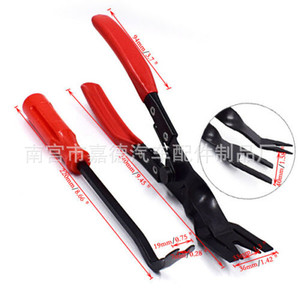 <b>Car</b> Interior Door Panel Removal Tools Pliers 94mm Red Handle For Auto <b>Repair</b> - Product Image 1