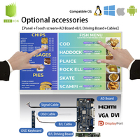 BOE Panel LCD industri 23.8 inci LVDS DV238FHM-N11 1920x1080 layar TFT LCD tampilan 23.8 inci modul LCD